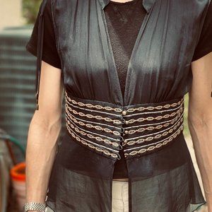Lillie Rubin 100% Silk Vintage Blouse